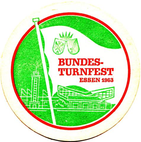 essen e-nw stauder schmeckt 5b (rund215-bundes turnfest 1963-grnrot)